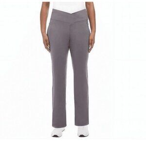 Jockey Ladies' Cross Waist Yoga Pant Dark Gray NWT